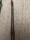 Rare Vtg Necklace By Brutalist Jozsef Peri Bronze Necklace W Amethyst Stone 60   s