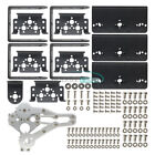 Aluminium Robot 6 Dof Arm Claw Mount Kit Mechanical Robotic Arm For Arduino