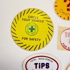 Vintage Safety Sticker Lot Oilfield Industry Commercial 80s