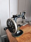 Singer Toy Sewing Machine Early Model No  20 Hand-crank Junk