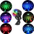 Rotating Laser Projector Stage Light Led Rgb Dj Disco Ktv Show Party Usb Light