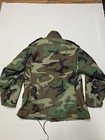 Vintage Army M65 Field Jacket Mens Small Camouflage Canvas Military Usa Parka