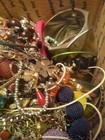 7lbs Junk Costume Jewelry Lot Broken Tangled Repurpose Repair  Craft Lot 116