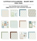 Carta Bella Double-sided Paper Pad 6 x6 -little Lullabies - Baby Boy