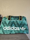  90   adidas Soccer Inspired Large Duffle Bag Green white-yellow  Ke2315    