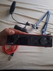 Focusrite Scarlett 2i2 4th Gen And Audio Tecnica Mic Bundle And Stand