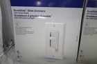 4 Pack Leviton Decora Sureslide Slide Dimmers With Preset Switch White 6674-2pk