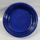 Vintage Fiesta Ware Large Serving Vegetable Bowl Cobalt Blue Homer Laughlin 1980