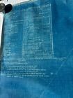 8 Blue Prints  Vintage Yankee Ice Sail Boat Joys Bros Wi Ct Yacht Nautical Decor