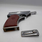 80 s Vintage Lighter Gun Soviet Desk Gasoline Torch Pistol Handcrafted 392g