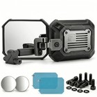 For Jeep Mirrors Doors Off  compatible Wrangler Jl   Gladiator Jt Classic Black