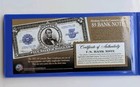Commemorative 1923 Silver Cert Banknote  5 Lincoln Design On Modern  5 Bill