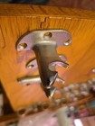 Antique  Vintage Ice Box Keeper Latch Polished Brass Part Hardware  Left Side