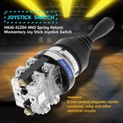 12v Joystick Switch Momentary Joystick 4 Position 4no Spring Return Momentary