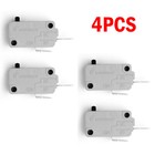 4x No Microwave Oven Door Switch For Microwave Kw3a 16a 125 250v Normally Open-