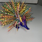 Hand-painted Porcupine Alebrije Toothpick Holder