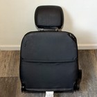 Quantum Edge 18  Black Vinyl Captain s Seat Back Assembly With Headrest - Oem