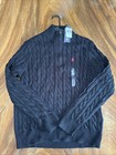 Polo Ralph Lauren Cable-knit Cotton Quarter-zip Sweater -large