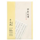 Calligraphy Rice Paper For Chinese Brush Painting And Japanese Sumi  50 Count