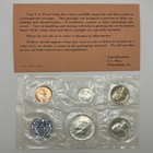 1964 P Proof Set Us Mint Envelope Coa 5 Coins Sealed Silver