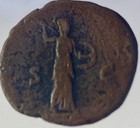 Ancient Roman Coin 117ad-138ad Emperor Hadrian Genuine Coin As Rome Minerva