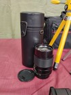 Lot Of Vintage Minolta Camera Lenses  Tripods  Cases  Flash    Accessories
