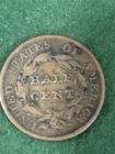 1828  13 Stars Classic Head Half Cent Copped   C 2389