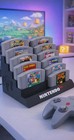 Nintendo 64 Cartridge Holder 12 Games   N64 Game Organizer Stand