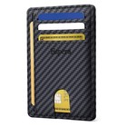 Slim Minimalist Front Pocket Wallet For Men - Rfid Blocking Credit Card Holder 