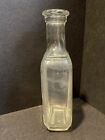 Antique Wt Co  Whitall Tatum Perfume Medicine Apothecary Glass Bottle 5 25 