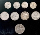 Silver Coins From Canada   More  Nice Lot  1-money        must See    