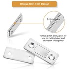 Strong Magnetic Door Closer Cabinet Catch Latch Cupboard Ultra Thin Closures