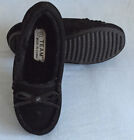 Women Furry Warm Moccasin Faux Suede Flat Loafer Casual Shoes Slip On Round Toe 
