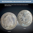 Rare Collectible Antique Historical Coin Exquisite Cameo Design Old Silver Dolla