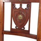 Four Antique French Empire Kingwood   Figural Ormolu Classical Dining Chairs