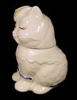 Shawnee Pottery Puss n Boots Cookie Jar Short Tail Cat Kitten Kitty Vintage Usa