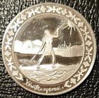 1974 Nation Of Cocopah Native American Indian  999 Fine Silver Medal Coin Token 