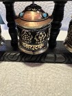 15 5    Four Piece Prayer Wheel Wall Mount Copper  Made In Nepal Tibetan Buddhism