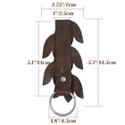 Kuoin Renaissance Skirt Hikes For Women  Medieval Leather Leaf Dress Armor Co   