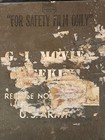 Rare Vintage Ww2 U s Army G i  Movie Picture Case For Safety Film Only Faberbilt