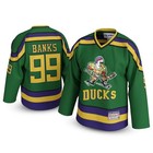 Mighty Ducks  99 Ice Hockey Jersey     Retro 90s Stitched Shirt  Unisex S-5xl