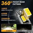 For Chevy Silverado 1500 2007-2015 Auxbeam Led Headlight Fog Light Bulbs 6500k
