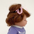7    Top Ponytail End Curls Auburn Doll Wig Reborn Ooak Bisque Repair W63