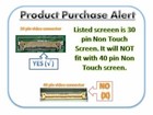 Ibm Lenovo Thinkpad 04x0378 Laptop Led Lcd Screen 14 0  Wxga Hd 30 Pin