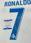 Cristiano Ronaldo Autographed Hand Signed Custom Framed Real Madrid Jersey - Bas