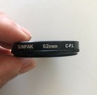 Lot Of 2 Camera Lens Filters 52mm Cpl Circular Polarizer For Nikon