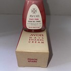1960   s Era Avon Nail Polish Enamel Cream Retro Vtg Nos With Box  Peach Spark  d