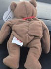 Ty Brittania The Bear 1993 Teenie Beanie Babies Stuffed Animal Toy 6  Brown 