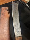 Wwii Era French Coup-coup Laurec Colonial Machete W leather Scabbard Jaws Euc