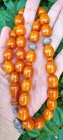 Amber Bakelite Islamic Prayer Beads Tasbih Tesbih Misbaha           